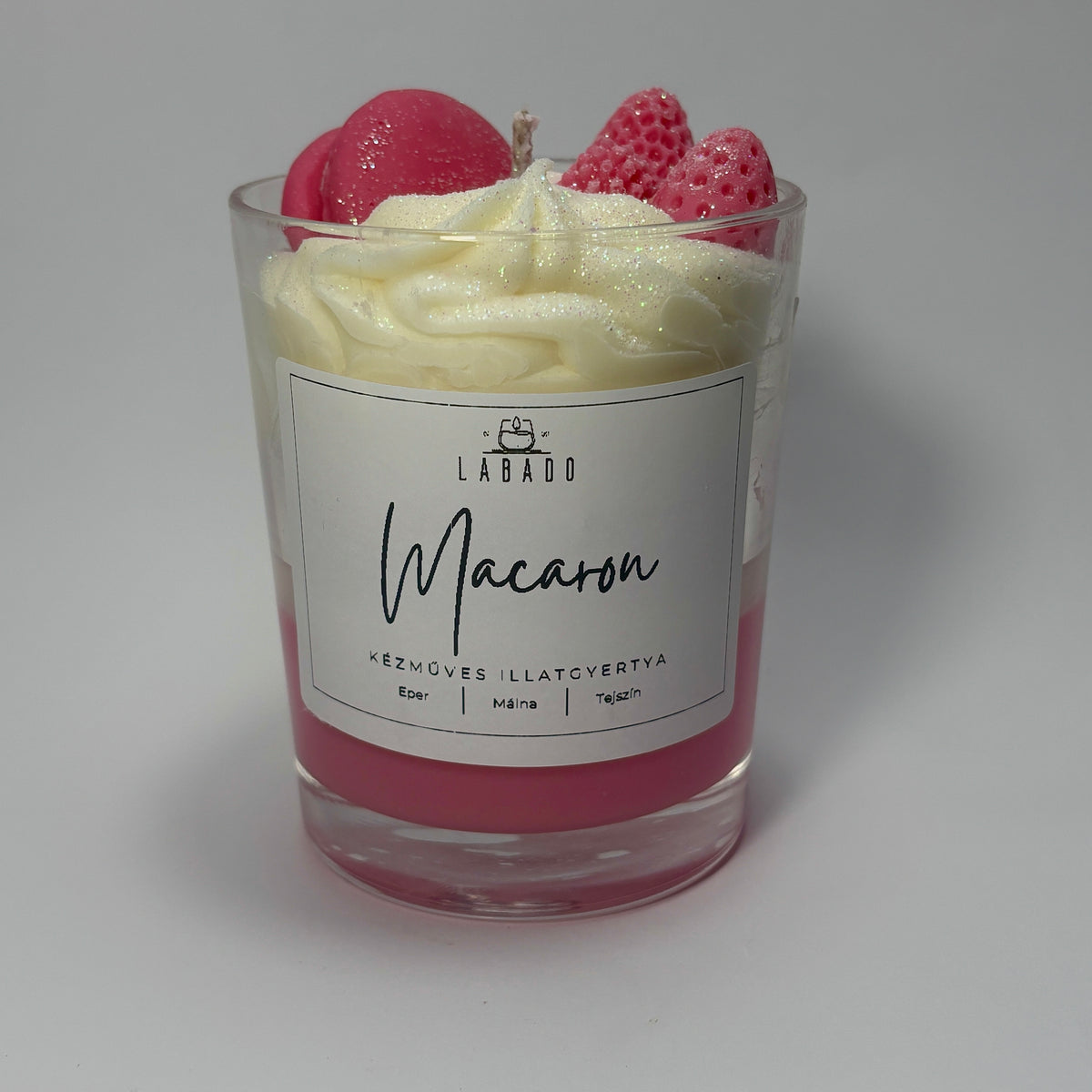 Macaron illatgyertya