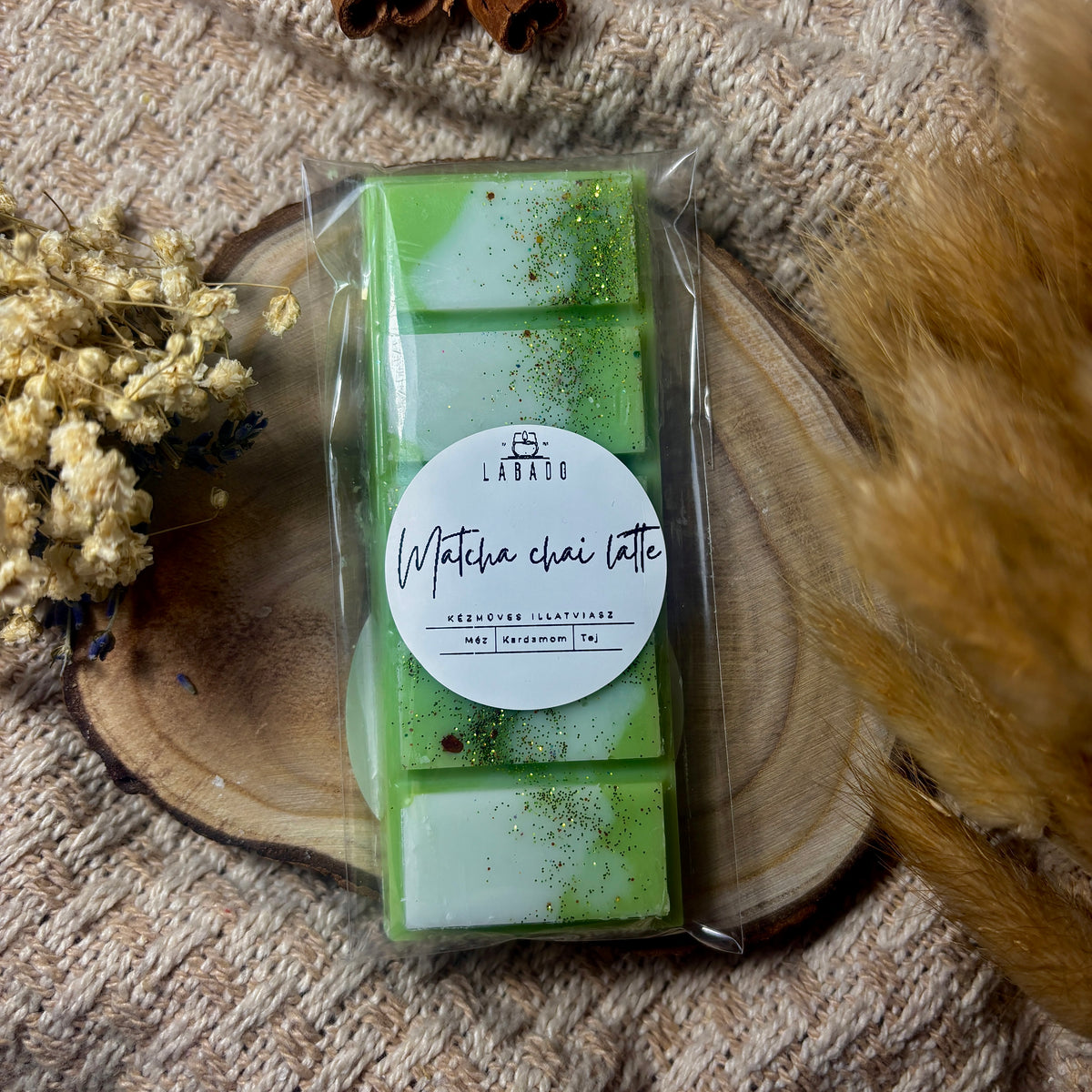 Matcha chai latte illatviasz