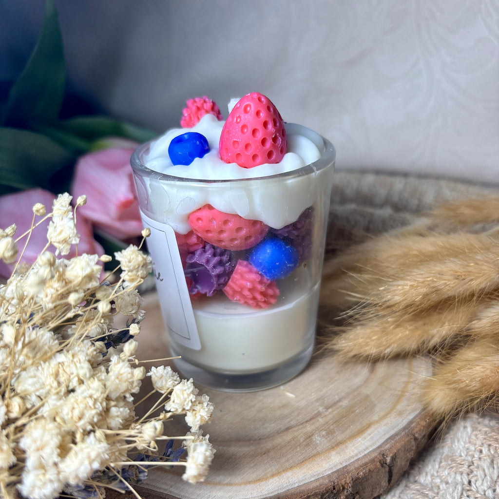 Berry smoothie illatgyertya