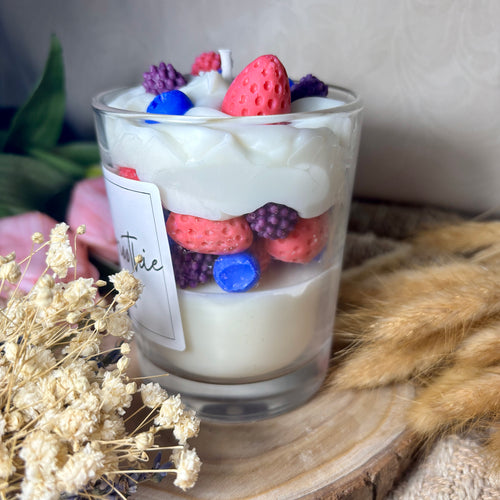 Berry smoothie illatgyertya